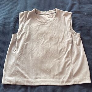 Athleta blue gray sleeveless top